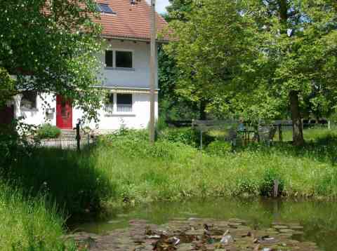Ferienwohnung Garten am Weiher